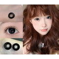 ZMXMAO thestarlens 14.50mm Black Colored Contact Lenses (6 Months Wear)