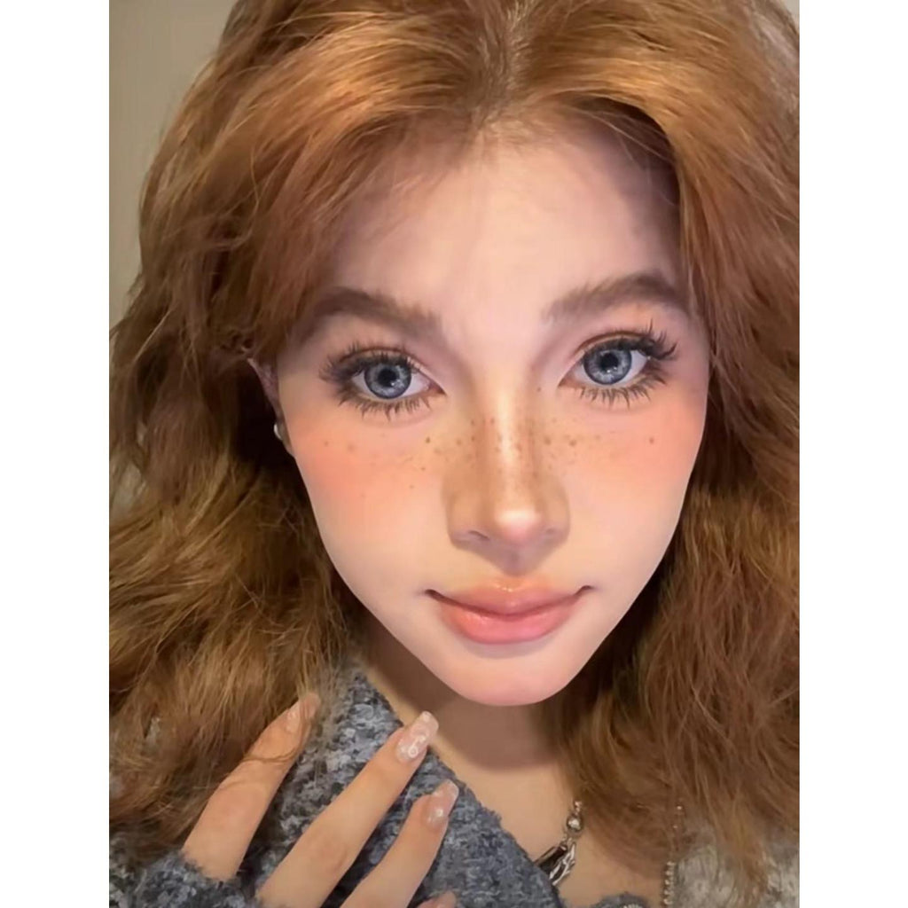 JYYTI FLLYCON 14.50mm Blue Colored Contact Lenses (6 Months Wear)