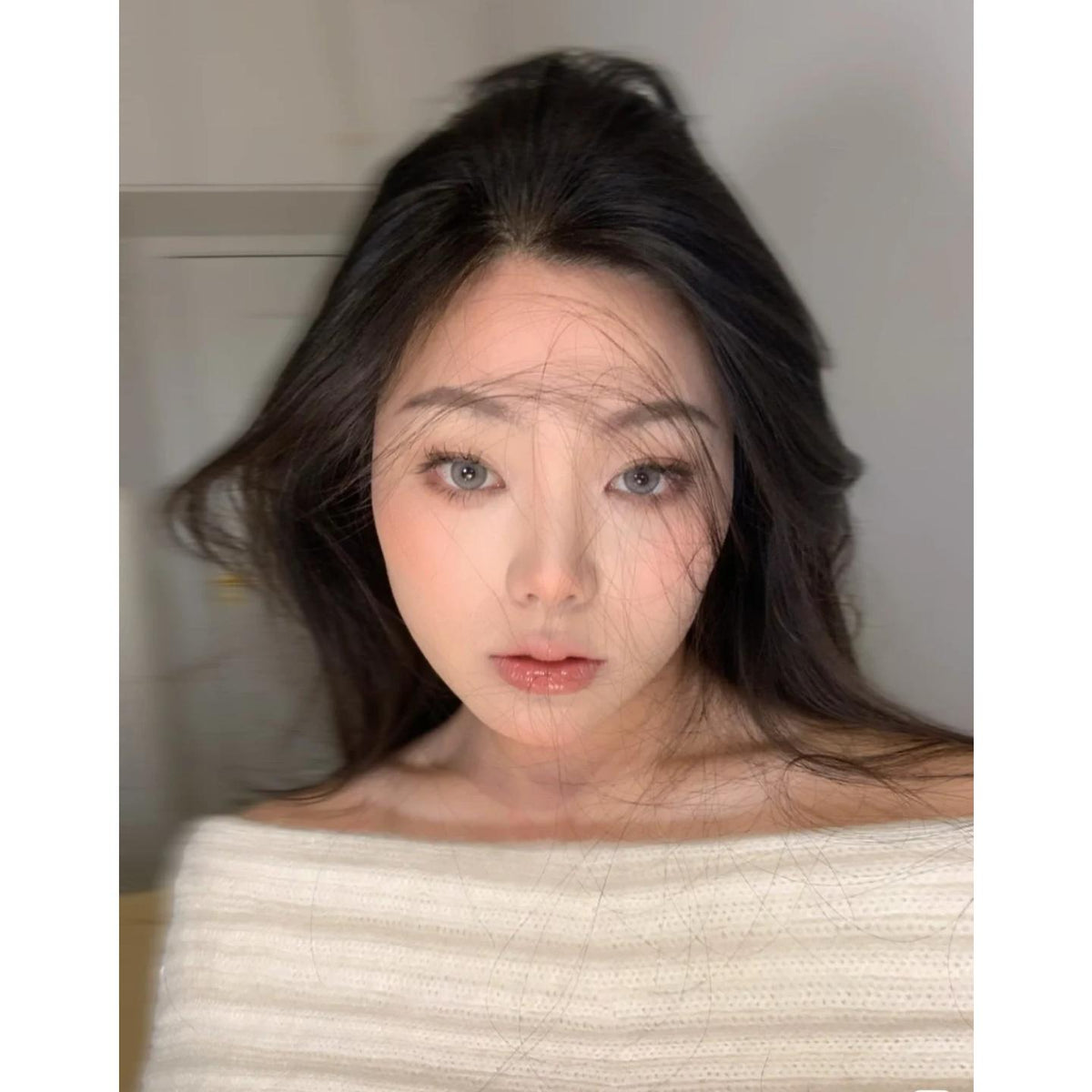 YDHUI Xiyoulens 14.20mm Gray Colored Contact Lenses (6 Months Wear)