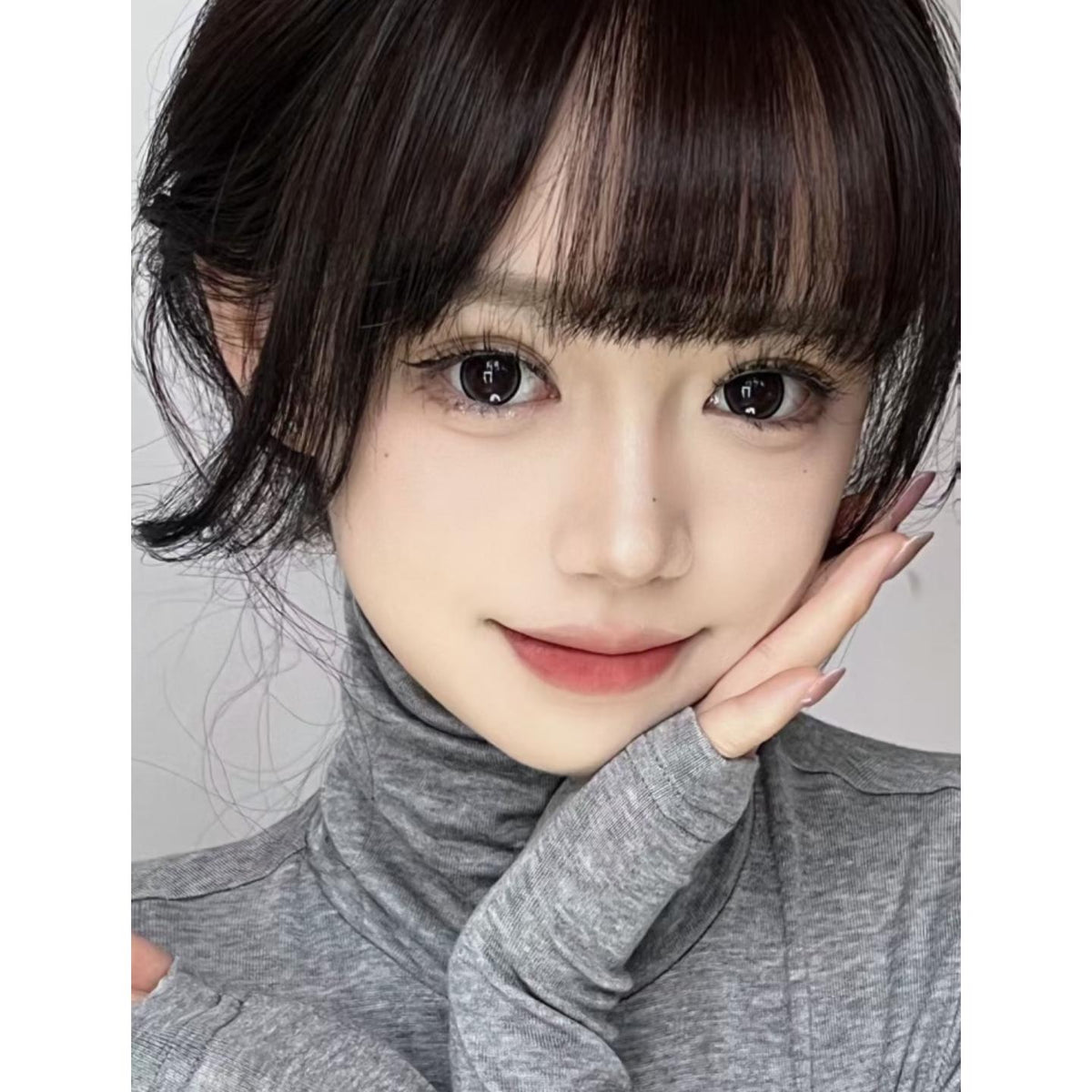 KLZBZHU OVOLOOK 14.50mm Brown Colored Contact Lenses (6 Months Wear)
