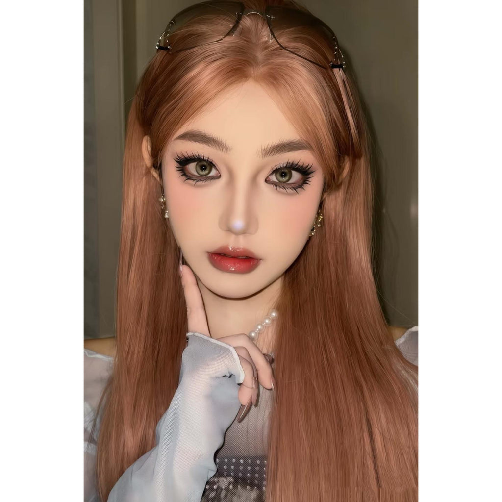 คอนแทคเลนส์สี JYYHUA Xiyoulens ขนาด 14.50 มม. สีเหลืองอมเขียว (ชนิดราย 6 เดือน)