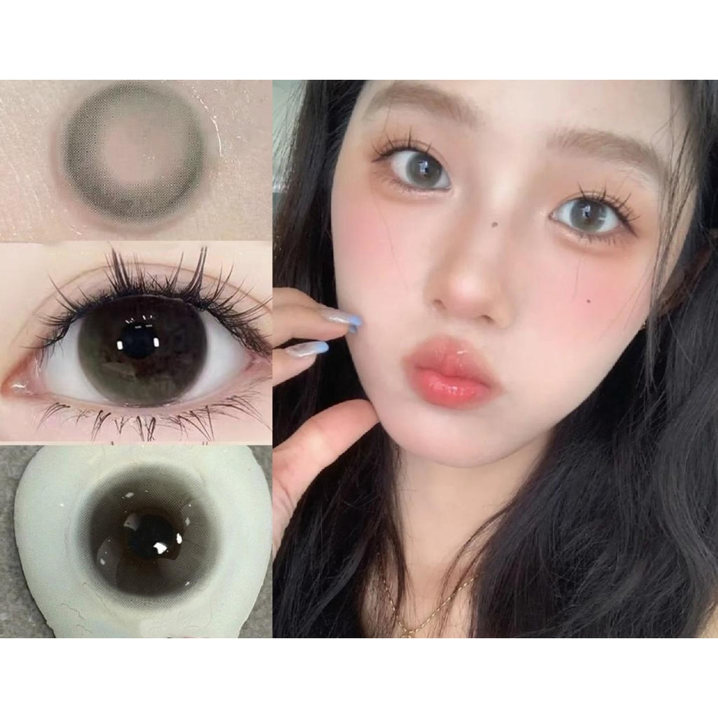 คอนแทคเลนส์สีเขียว BSTHUA OVOLOOK ขนาด 14.20 มม. (ชนิดราย 6 เดือน)