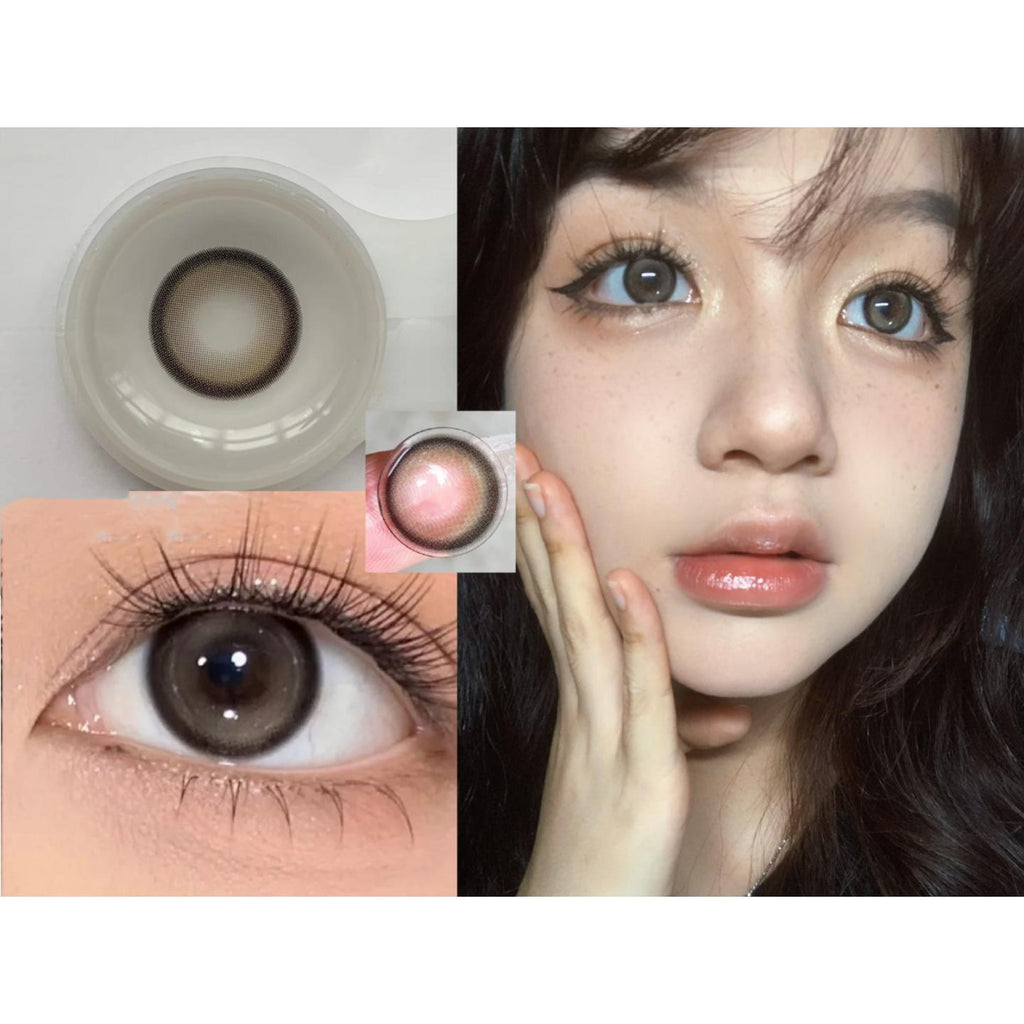 คอนแทคเลนส์สี BTXING รุ่น Xiyoulens ขนาด 14.00 มม. สีน้ำตาล (ชนิดราย 6 เดือน)