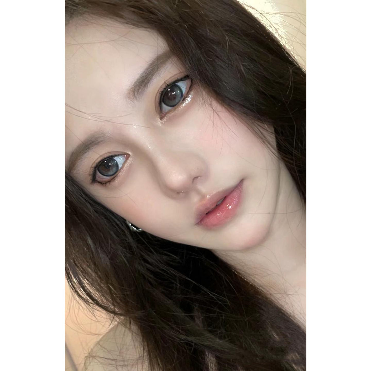 WXLMEI OVOLOOK 14.50mm Blue Colored Contact Lenses (6 Months Wear)