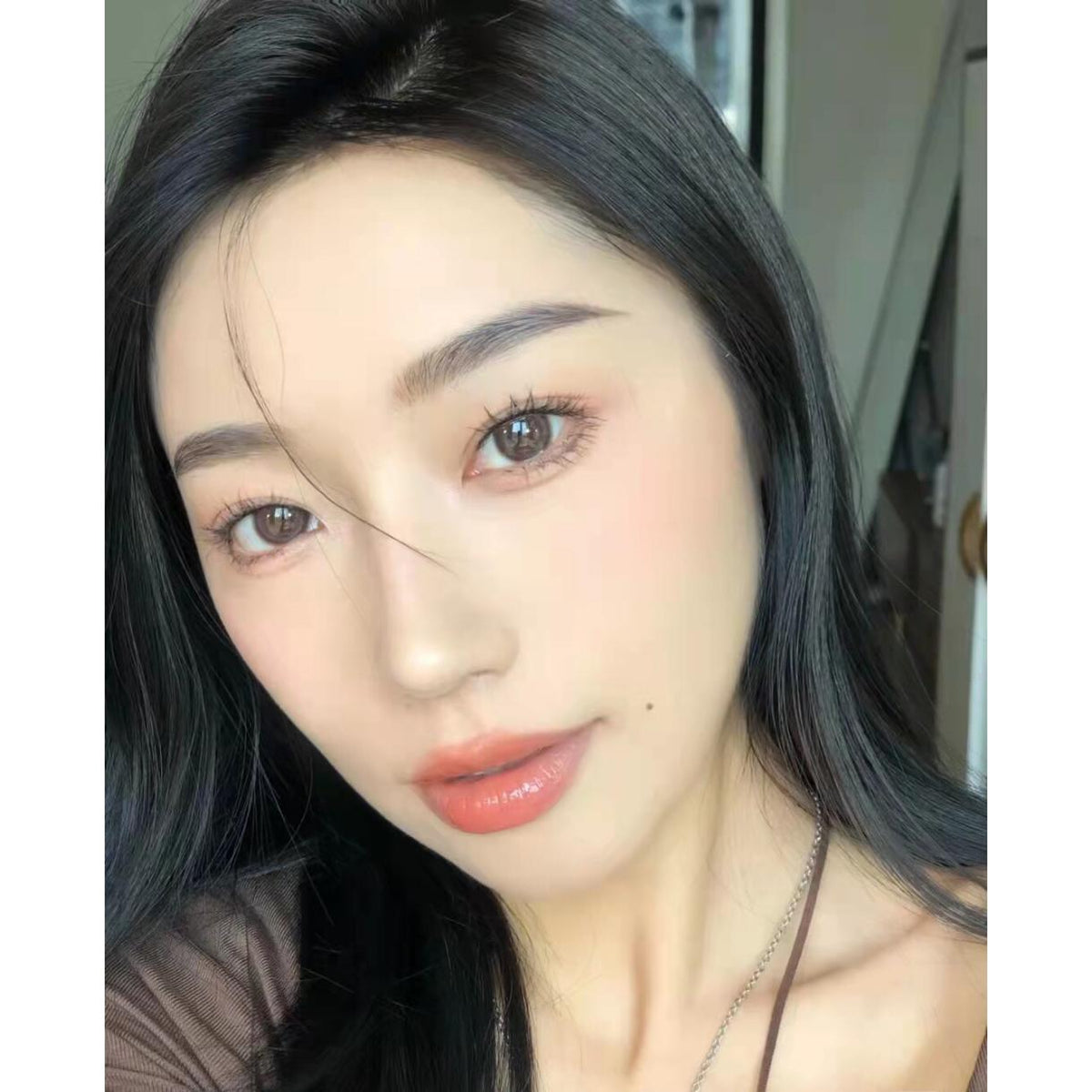 GGQIAO Brown Contact Lenses