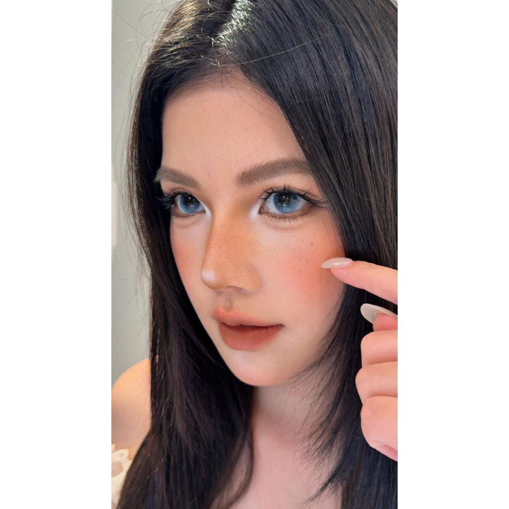 BLLAN thestarlens 14.50mm Blue Colored Contact Lenses (6 Months Wear)