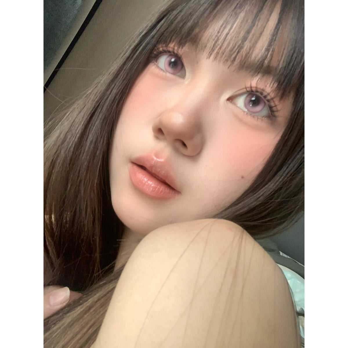 BBFEN Xiyoulens 14.20mm Pink Colored Contact Lenses (6 Months Wear)
