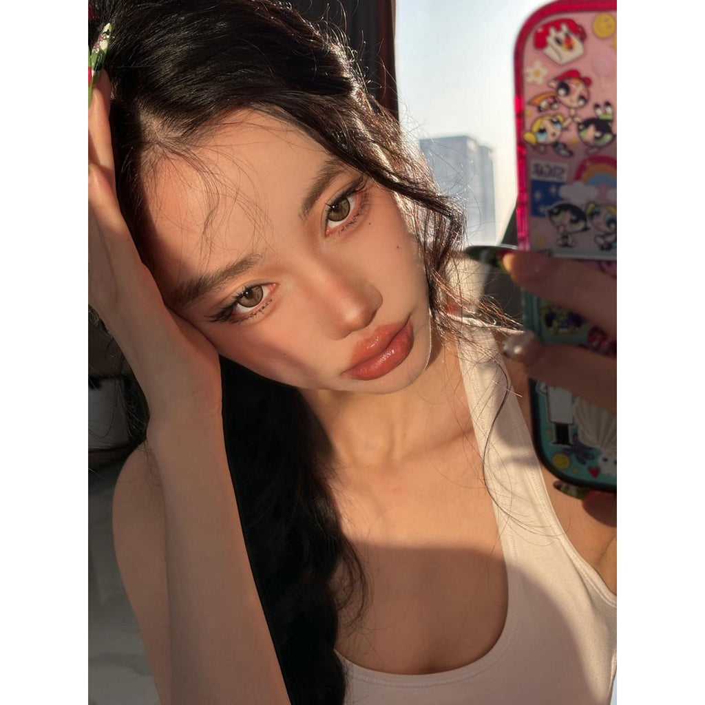 FKYBAO PORSLEN 14.50mm Brown Colored Contact Lenses (6 Months Wear)