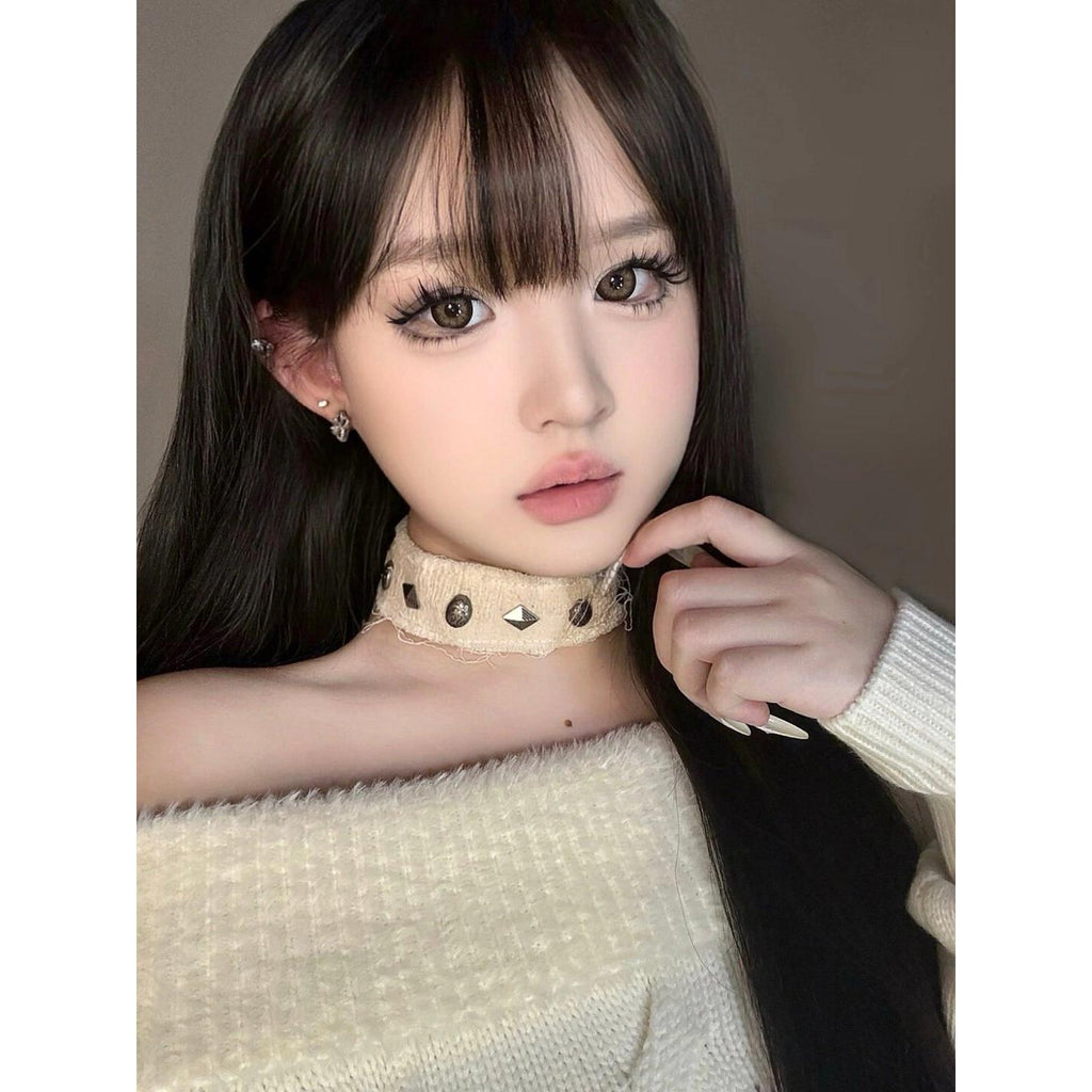 TEQI Xiyoulens 14.50mm Grey Colored Contact Lenses (6 Months Wear)
