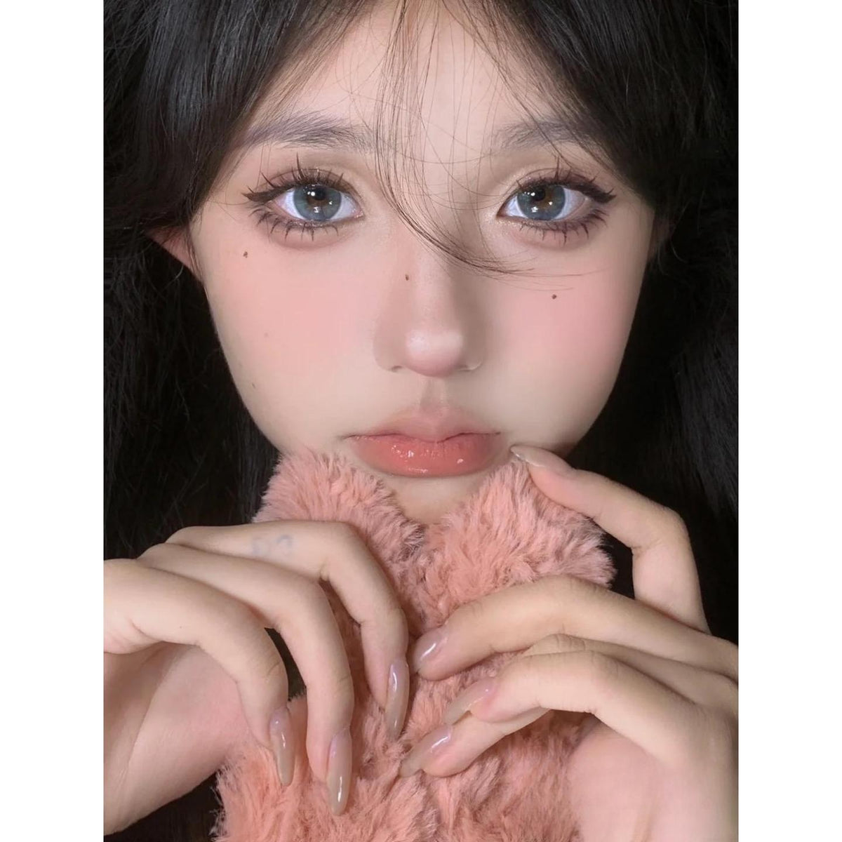 SMDNING MorningCon 14.20mm Blue Colored Contact Lenses (6 Months Wear)