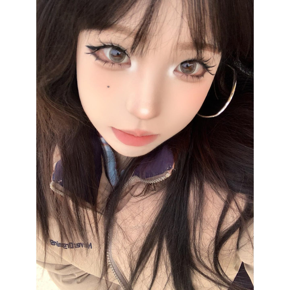 KLXGOU BOOSCON 14.20mm Brown Colored Contact Lenses (6 Months Wear)