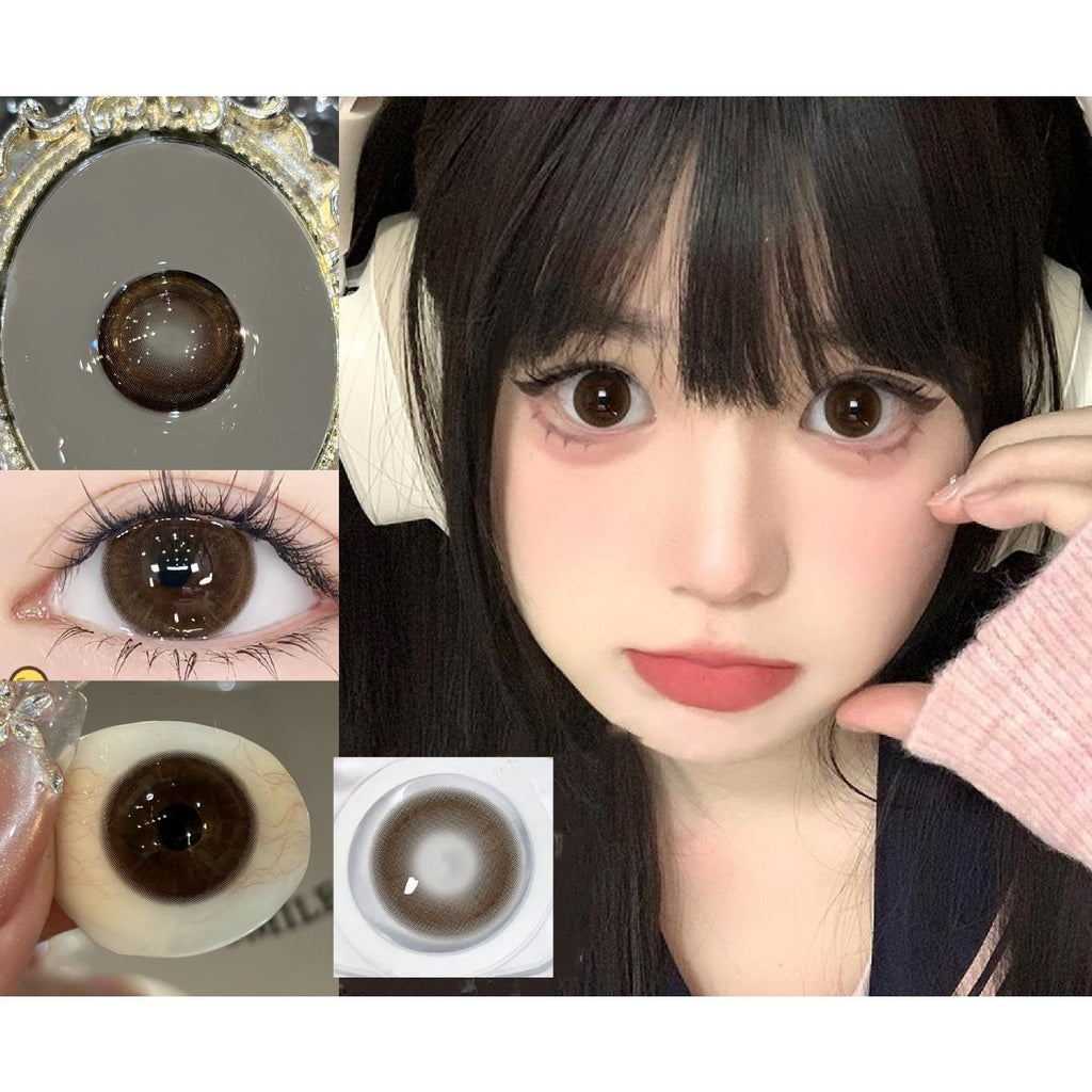 CSZI thestarlens 14.50mm Brown Colored Contact Lenses (6 Months Wear)
