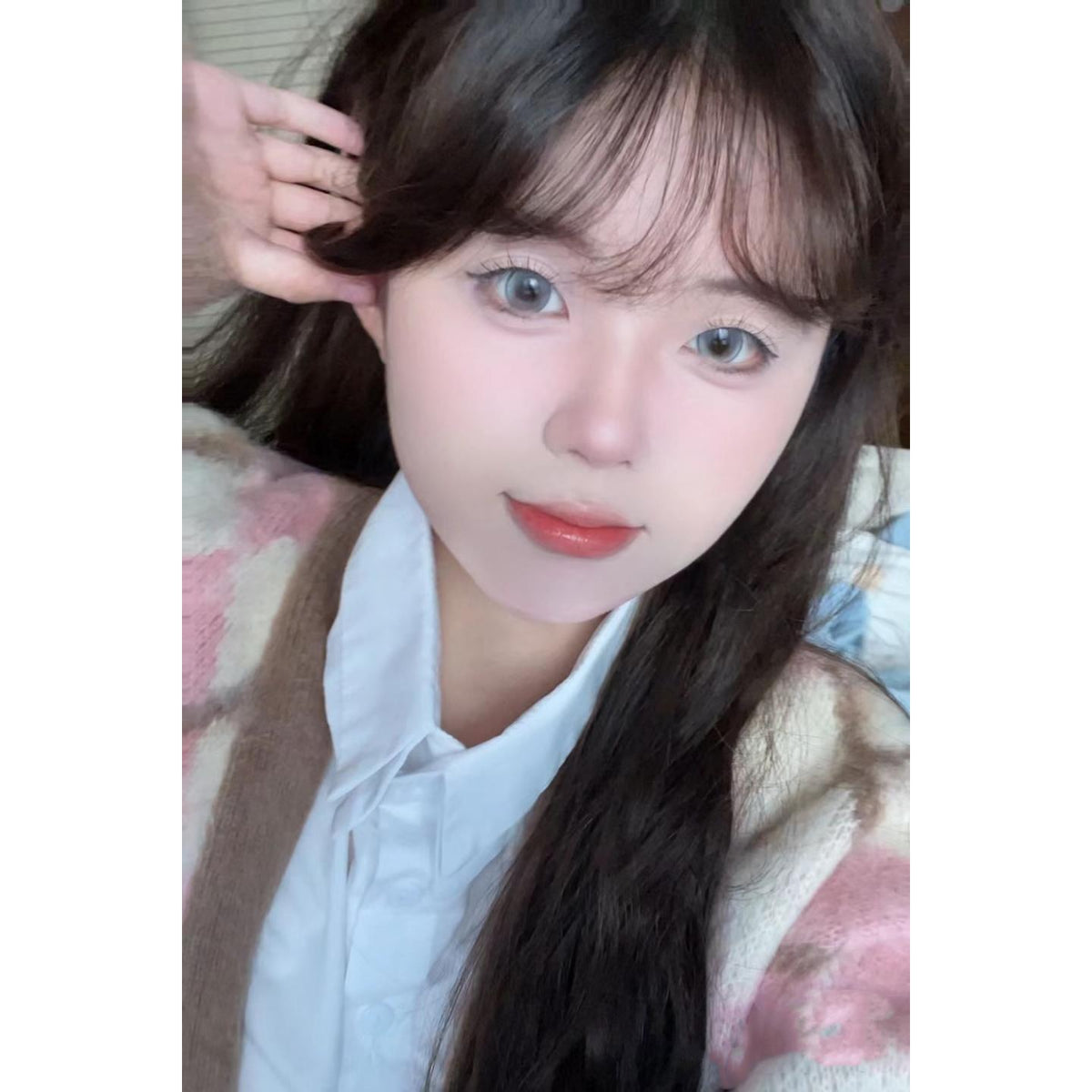 WZSJIE Xiyoulens 14.20mm Green Colored Contact Lenses (6 Months Wear)
