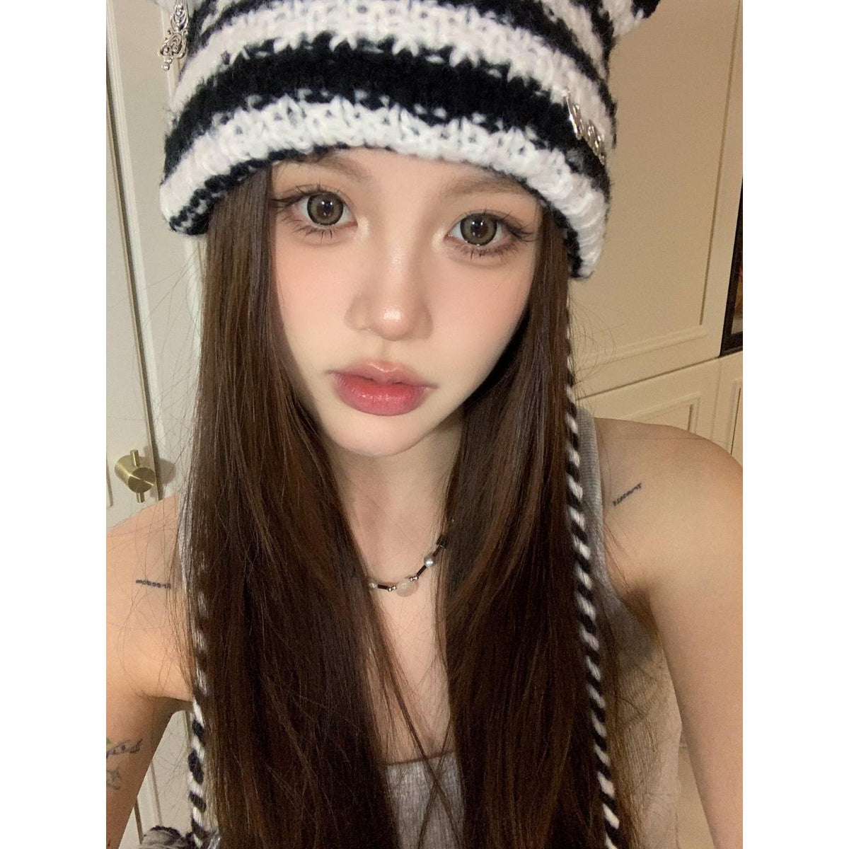 HJNGAO MorningCon 14.50mm Brown Colored Contact Lenses (6 Months Wear)