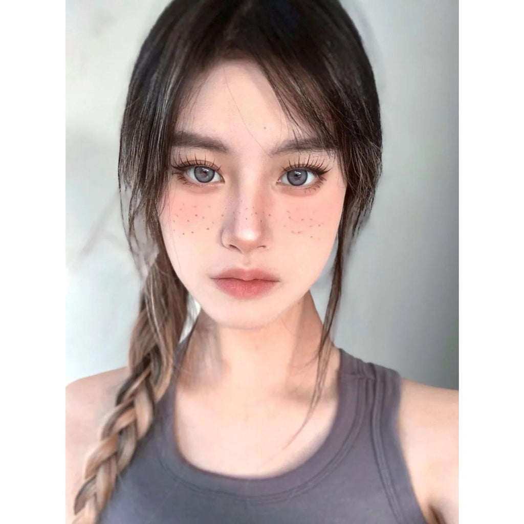 NLHUI Xiyoulens 14.20mm Gray Colored Contact Lenses (6 Months Wear)