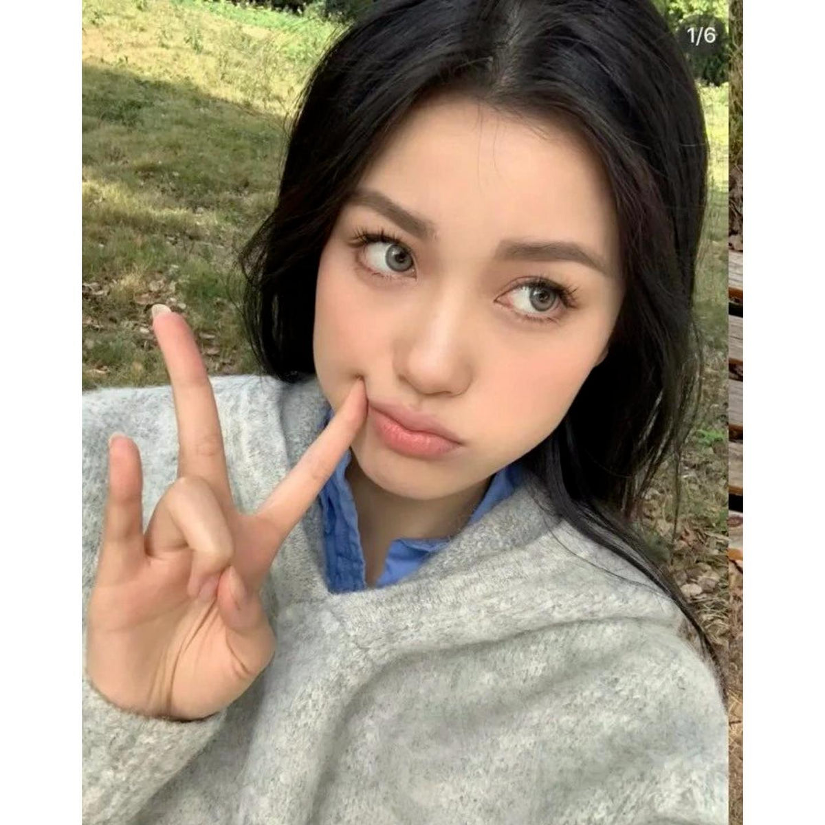 YDHUI Xiyoulens 14.20mm Gray Colored Contact Lenses (6 Months Wear)