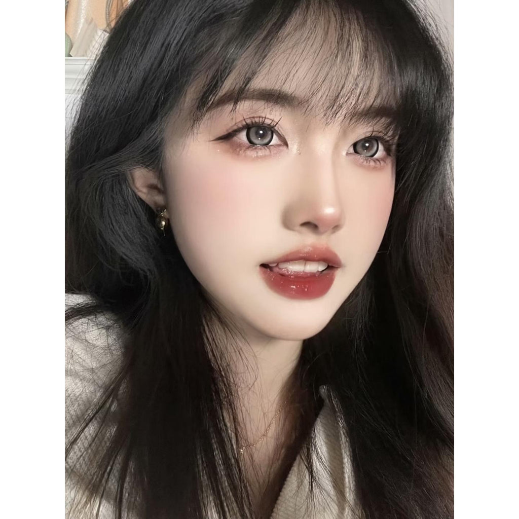 FPHHUI MorningCon 14.50mm Gray Colored Contact Lenses (6 Months Wear)