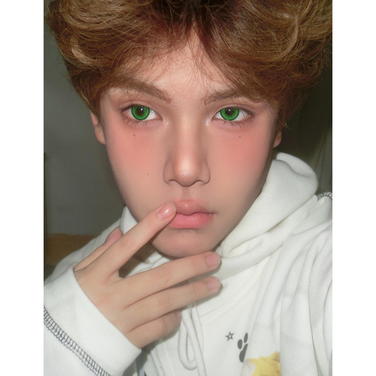 SSCLV Xiyoulens 14.20mm Green Colored Contact Lenses (6 Months Wear)