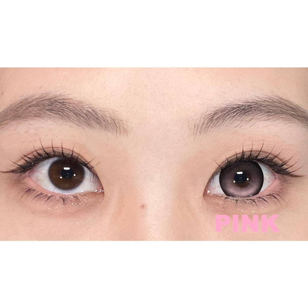 คอนแทคเลนส์สีชมพู CDMSNSHEN OBALEN ขนาด 14.50 มม. (ชนิดราย 6 เดือน)