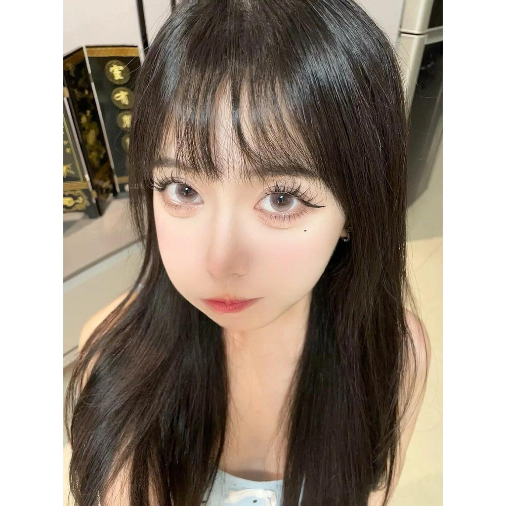 CLFHWU Xiyoulens คอนแทคเลนส์สี ขนาด 14.50 มม. สีชมพู (ชนิดราย 6 เดือน)