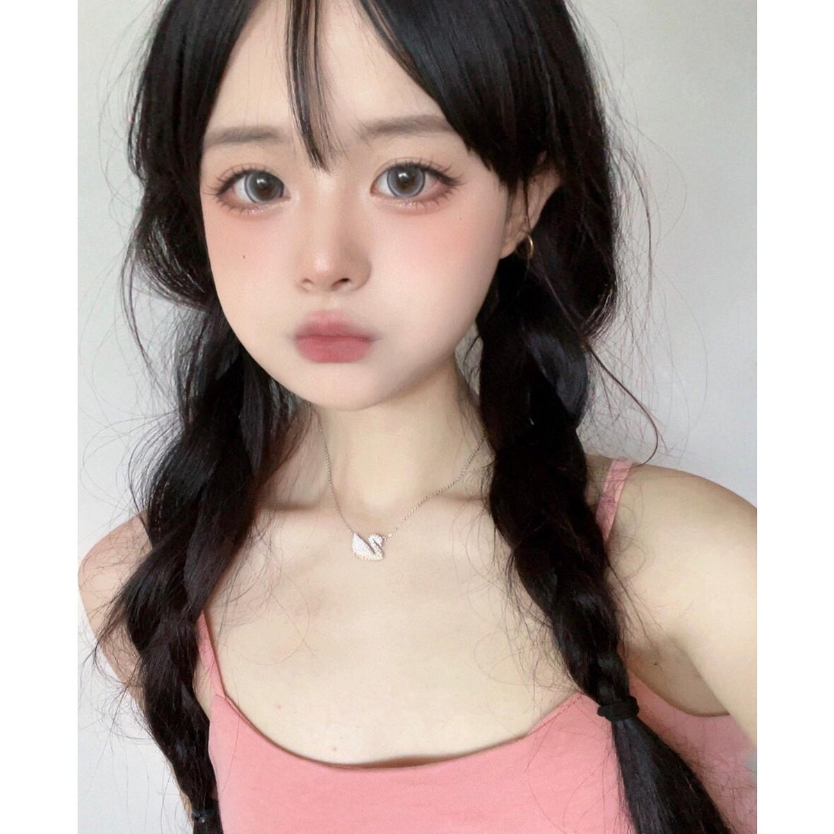PTZBZHU MorningCon 14.50mm Purple Colored Contact Lenses (6 Months Wear)
