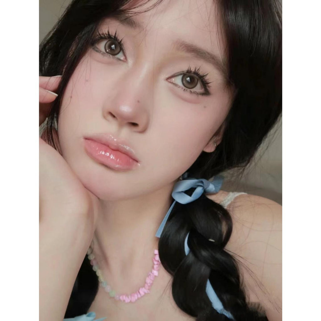 Kính áp tròng màu HDSHAO MorningCon 14.20mm màu nâu (Hạn dùng 6 tháng)