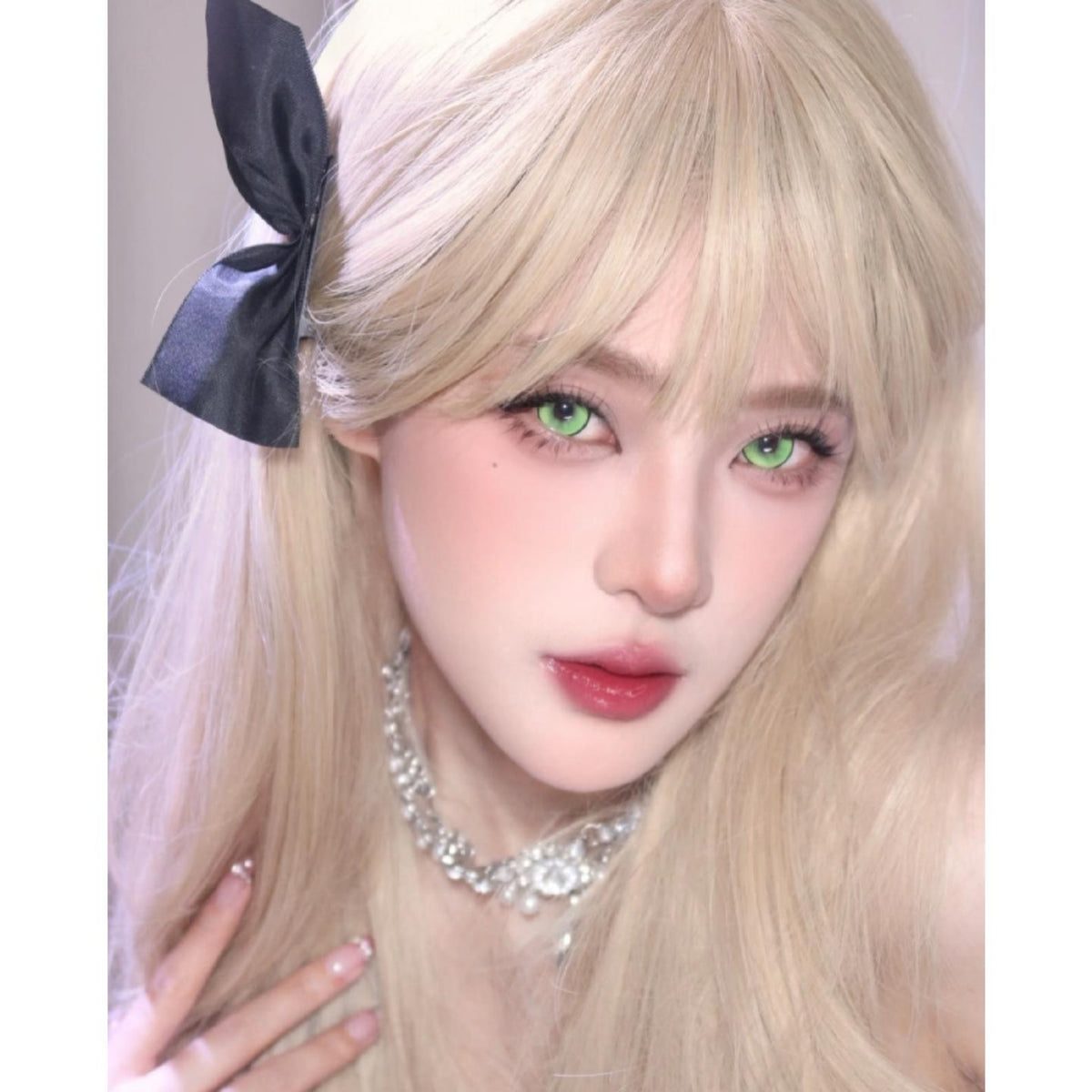 MFPPLV Xiyoulens 14.50mm Green Colored Contact Lenses (6 Months Wear)