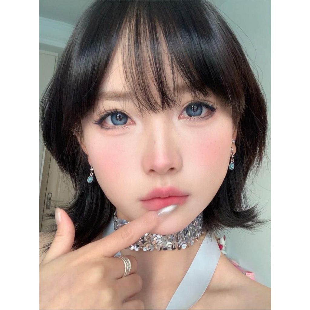 AHRYU PORSLEN 14.50mm Blue Colored Contact Lenses (6 Months Wear)