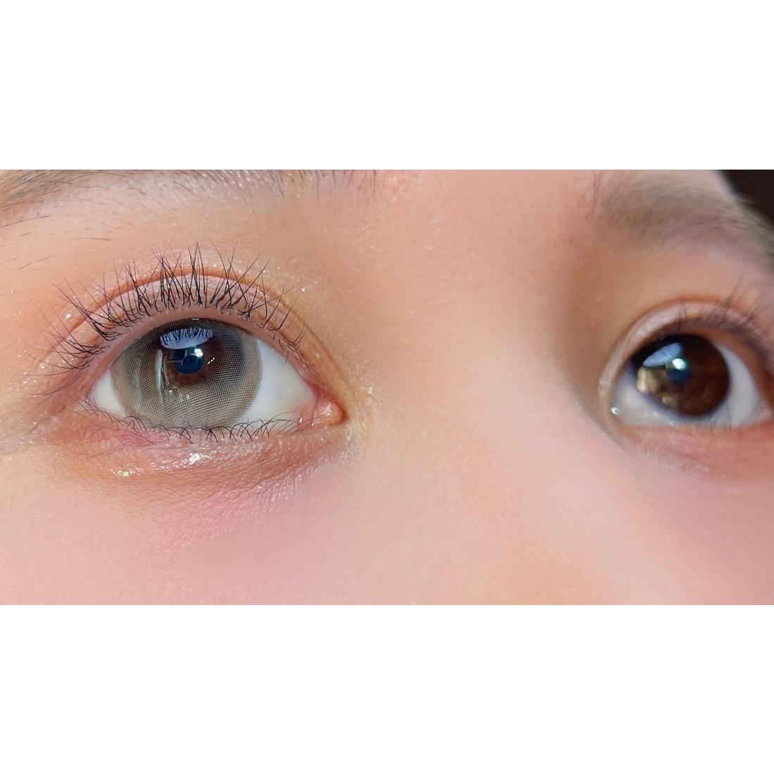 SMYSJPRO MimiPark 14.50mm Gray Colored Contact Lenses (6 Months Wear)