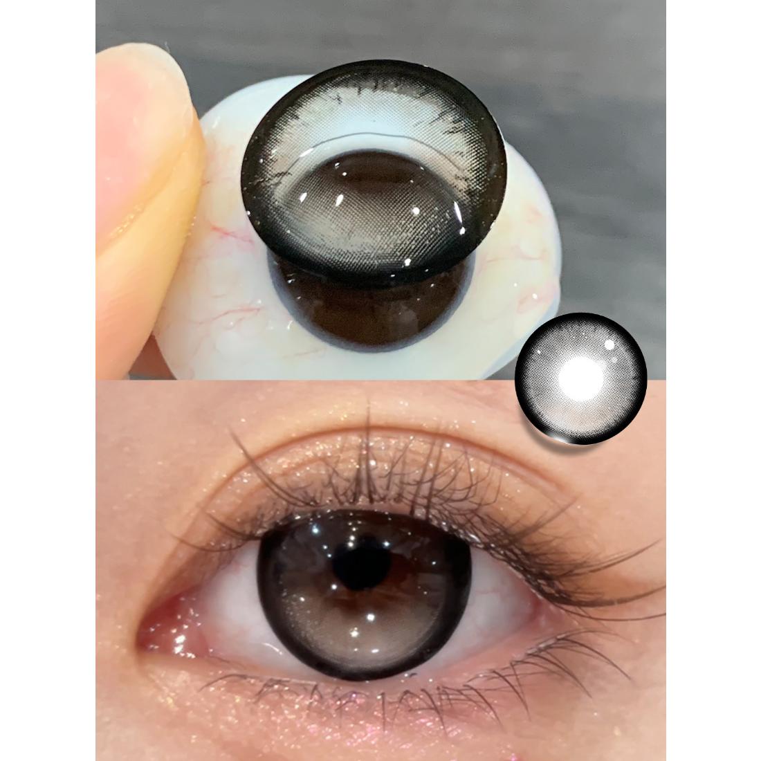 GGSKE Tinacon 14.50mm Gray Colored Contact Lenses (6 Months Wear)