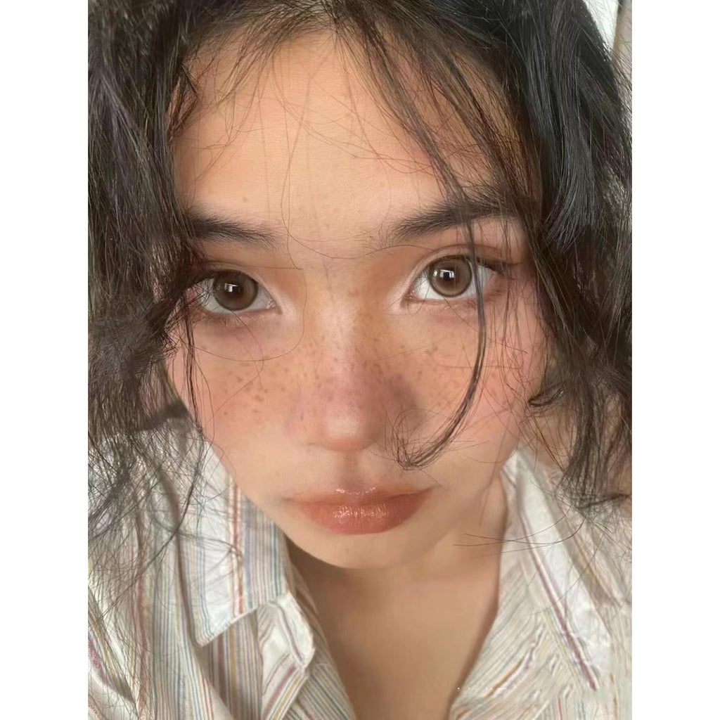 Kính áp tròng màu HDSHAO MorningCon 14.20mm màu nâu (Hạn dùng 6 tháng)