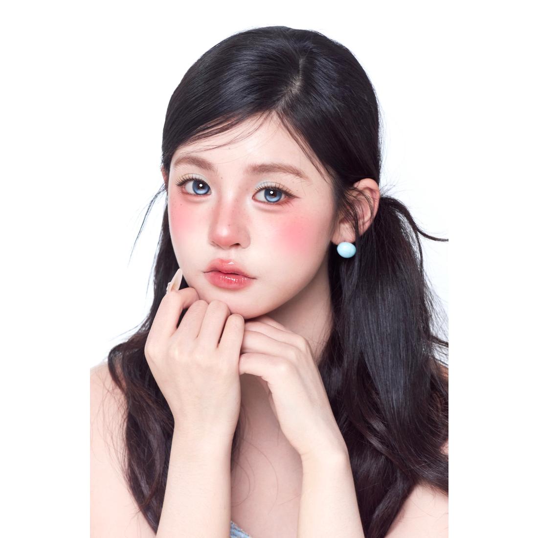 คอนแทคเลนส์สี CDYGBHE รุ่น OBALEN ขนาด 14.50 มม. สีฟ้า (ชนิดราย 6 เดือน)