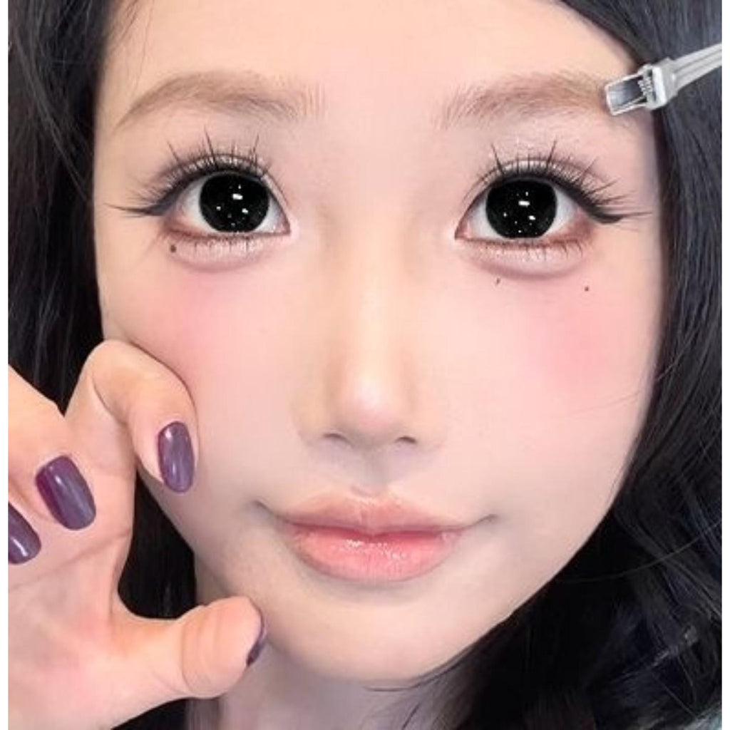 XYLLTA thestarlens 14.50mm Black Colored Contact Lenses (6 Months Wear)