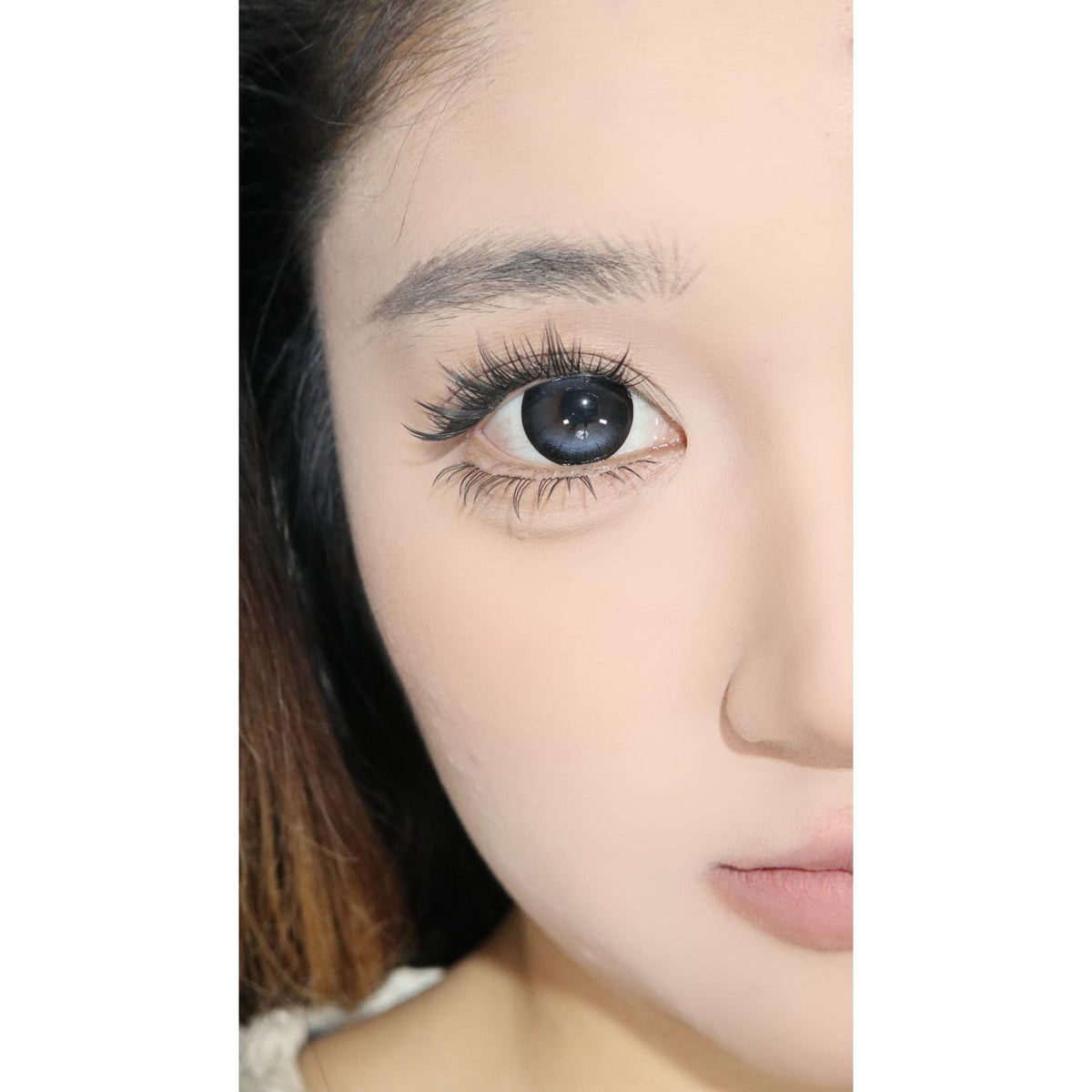CDZLSHAI OBALEN 14.50mm Blue Colored Contact Lenses (6 Months Wear)