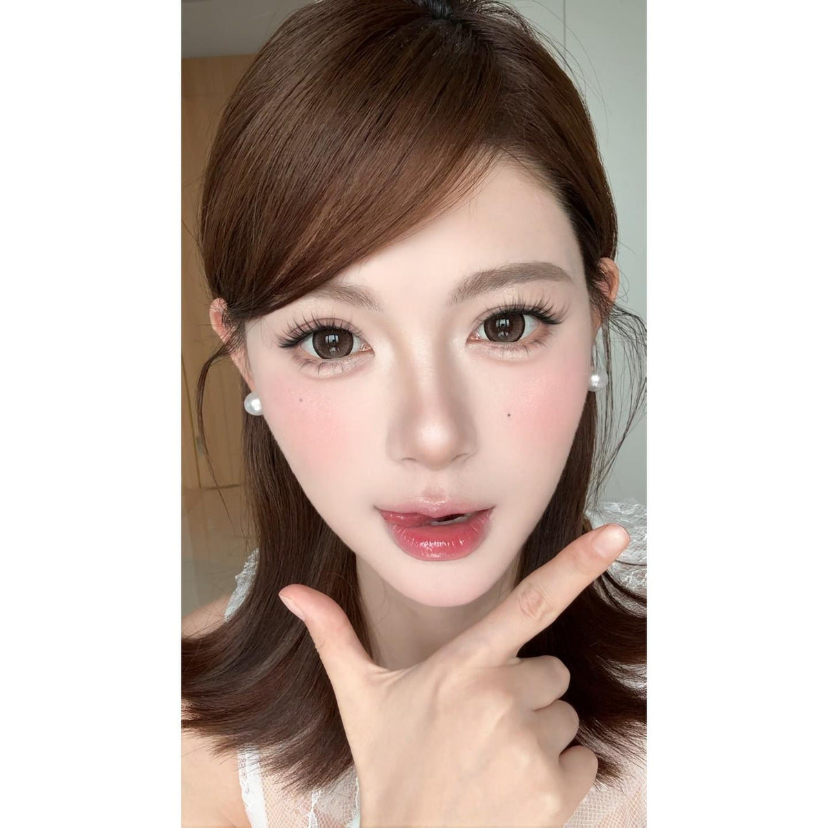 ZGSCHA thestarlens 14.50mm Brown Colored Contact Lenses (6 Months Wear)
