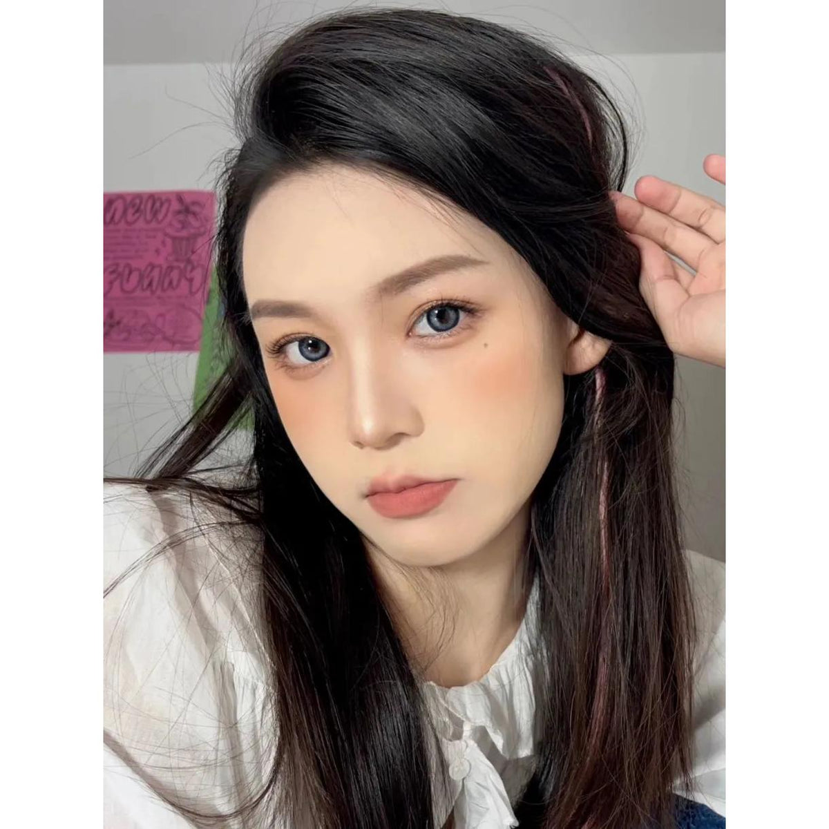 WME MorningCon 14.50mm Blue Colored Contact Lenses (6 Months Wear)
