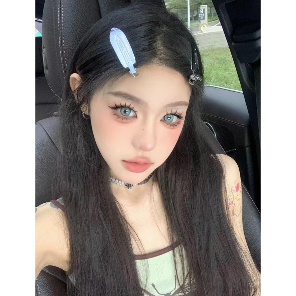NZZZHU FLLYCON 14.20mm Green Colored Contact Lenses (6 Months Wear)