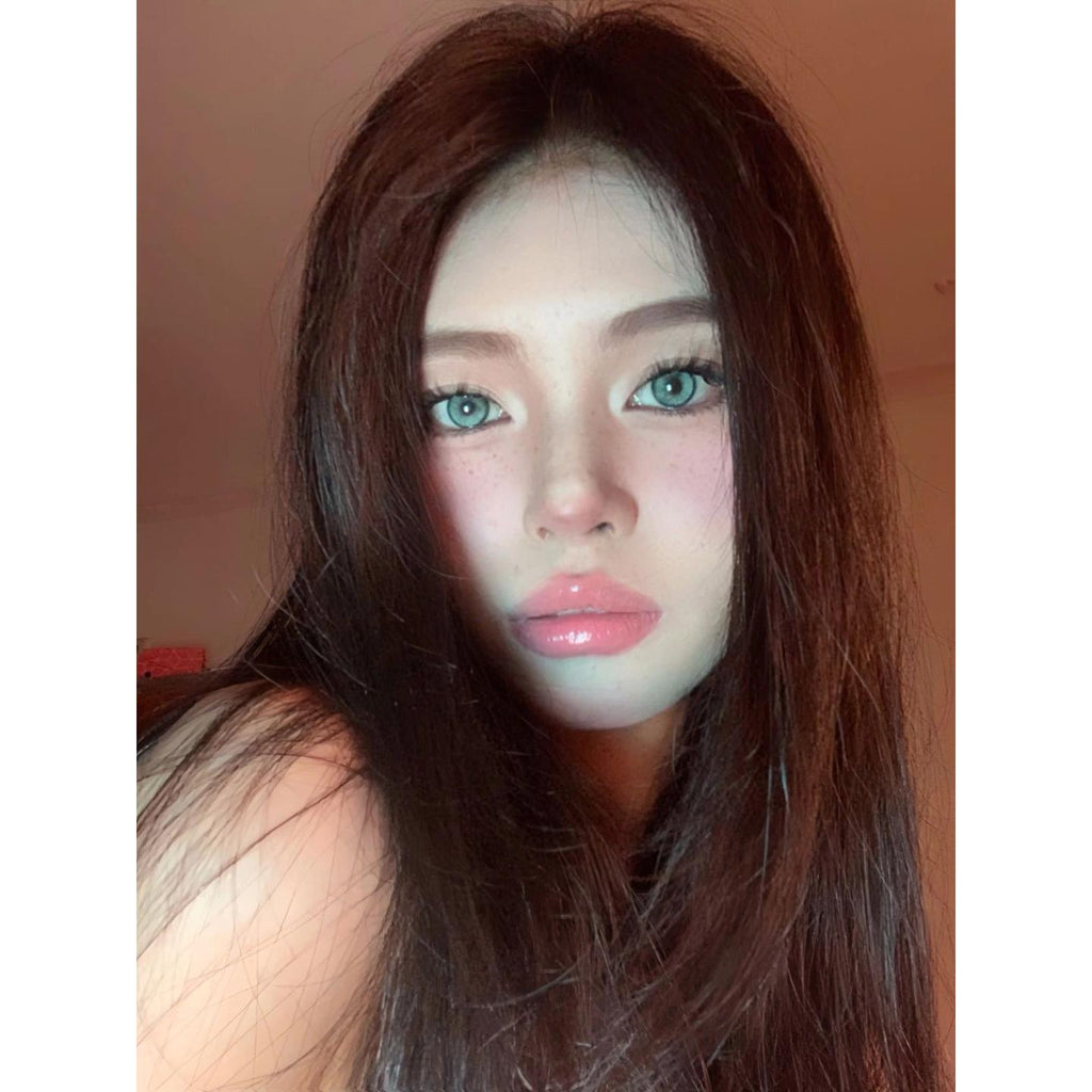 NJNSNV MorningCon 14.20mm Green Colored Contact Lenses (6 Months Wear)