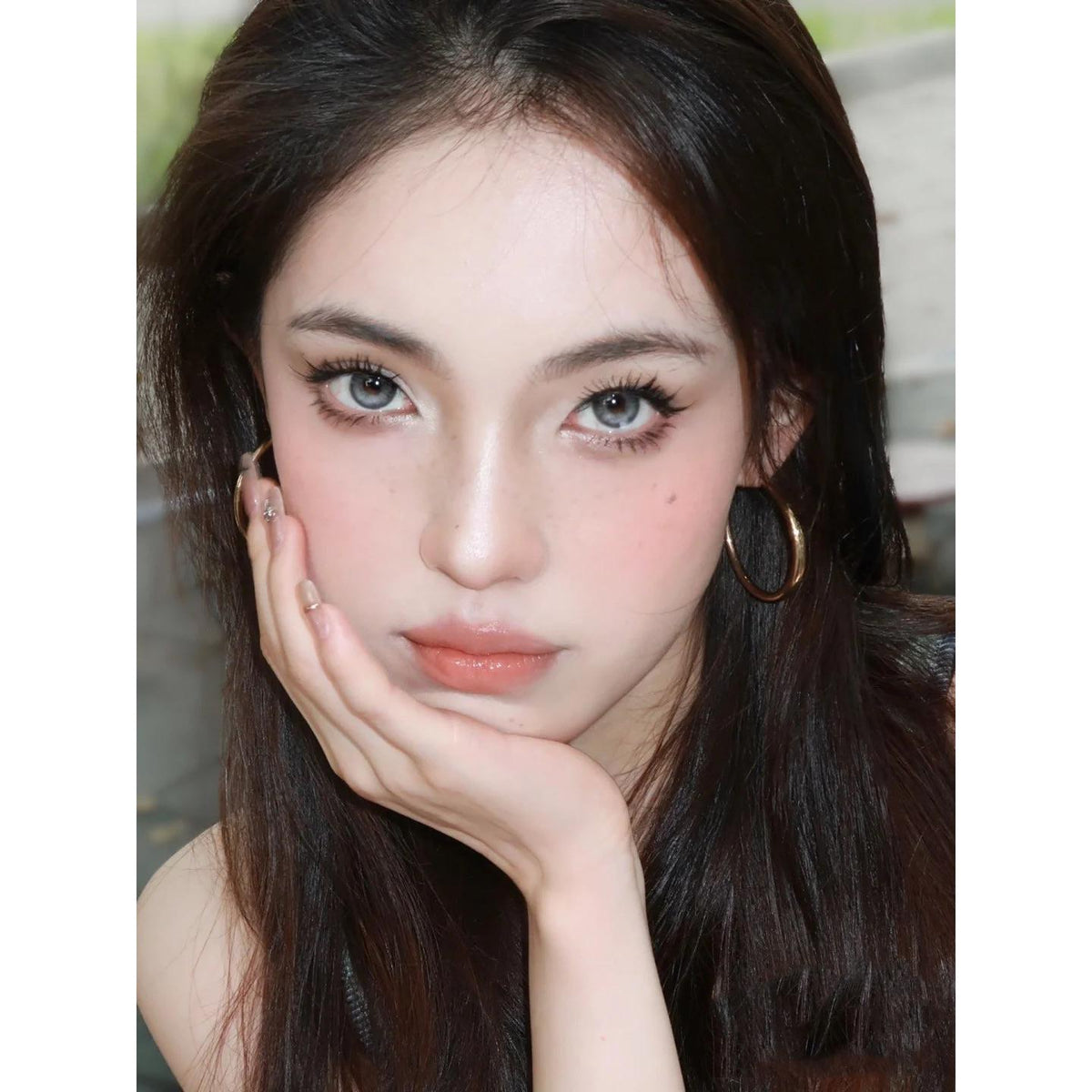 Kính áp tròng màu xám BLHUI Xiyoulens 14.00mm (Hạn sử dụng 6 tháng)