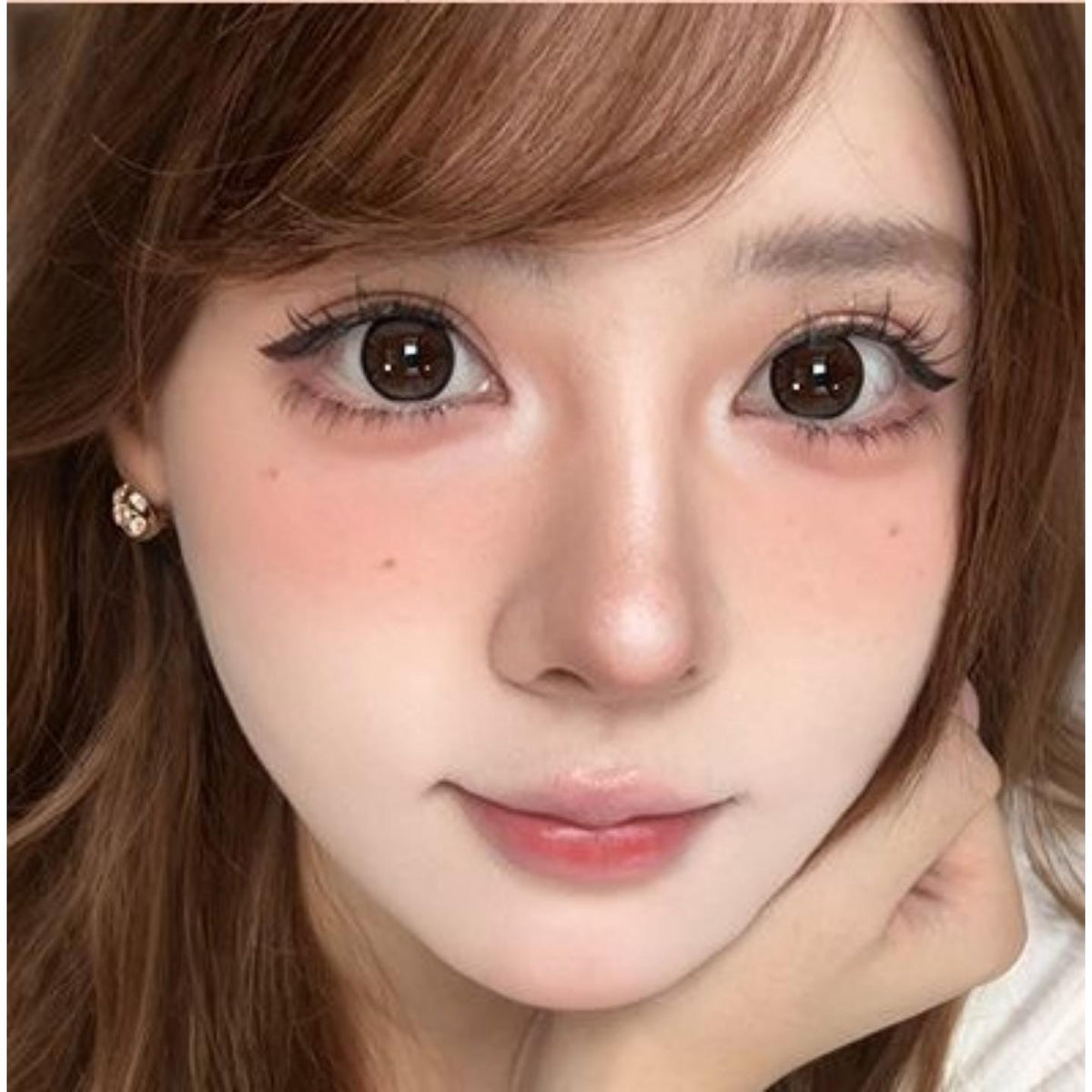 SLNYOU thestarlens 14.50mm Brown Colored Contact Lenses (6 Months Wear)