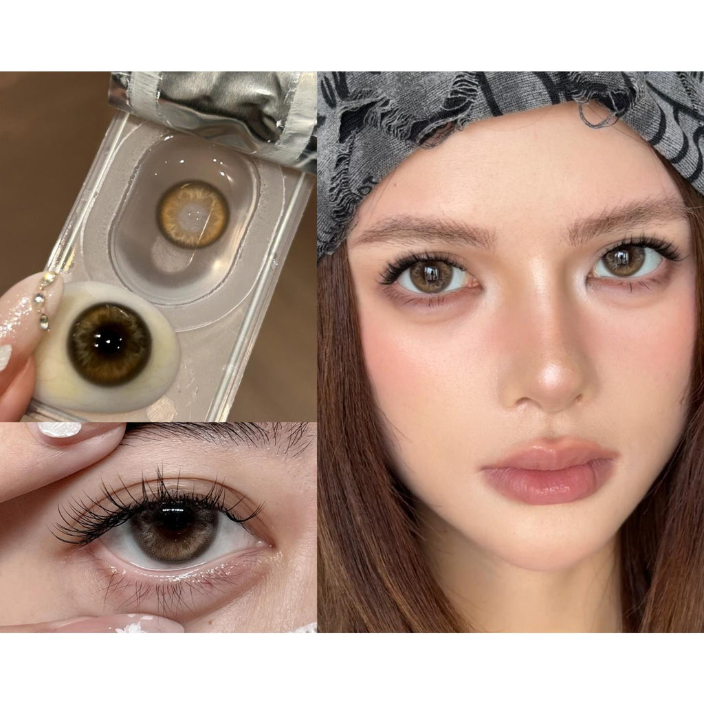 คอนแทคเลนส์สี YYTONG รุ่น Tinacon ขนาด 14.50 มม. สีน้ำตาล (ชนิดใส่ได้นาน 6 เดือน)