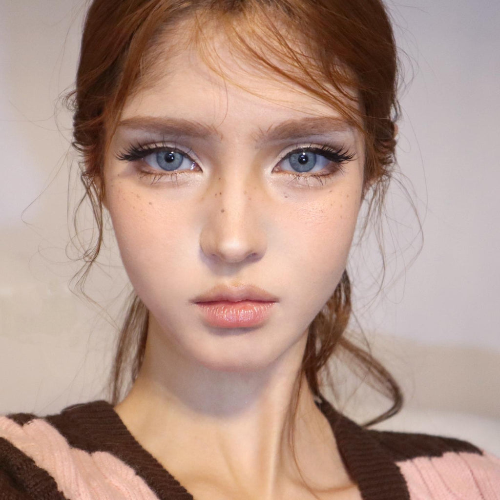 HMXZZI Serltyca 14.20mm Purple Colored Contact Lenses (6 Months Wear)