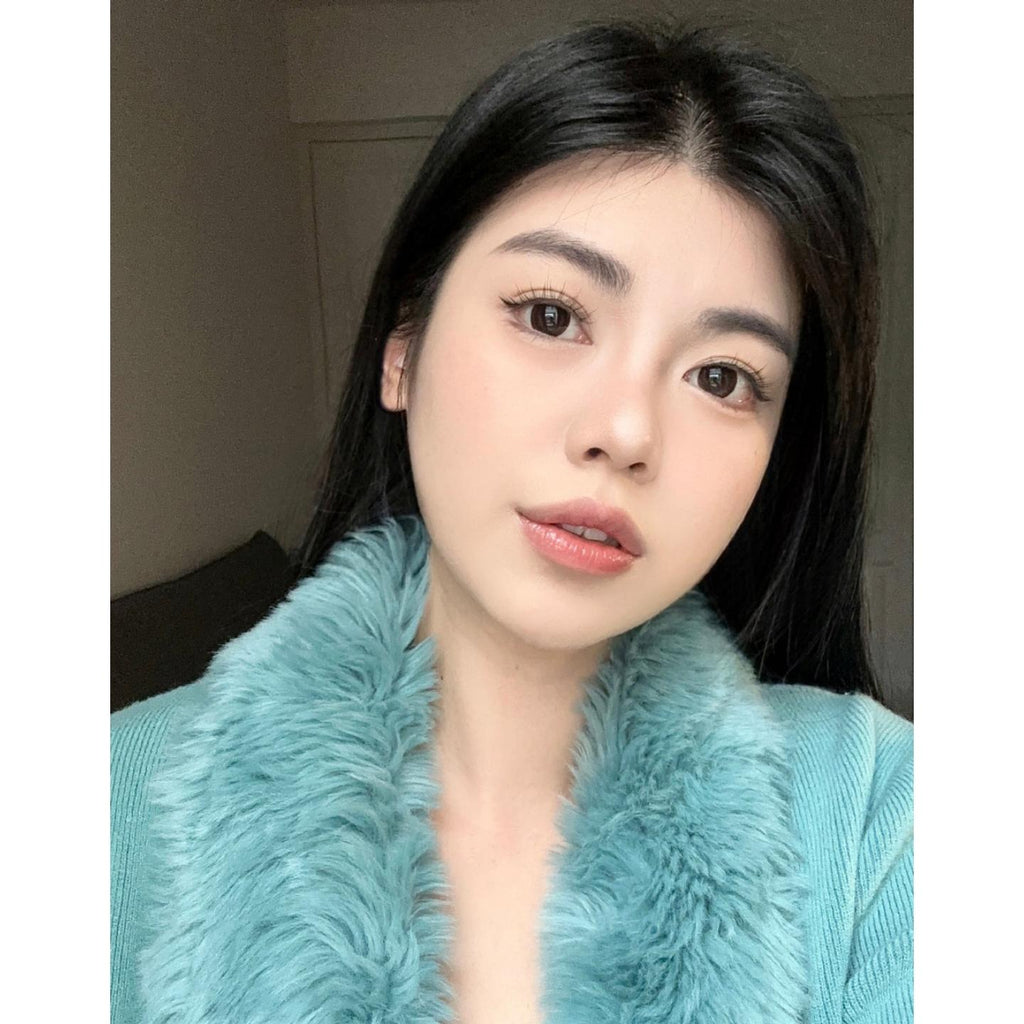 MLQIAO Xiyoulens 14.50mm Brown Colored Contact Lenses (6 Months Wear)