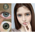 คอนแทคเลนส์สีเขียว LSGUO Serltyca ขนาด 14.50 มม. (ชนิดราย 6 เดือน)