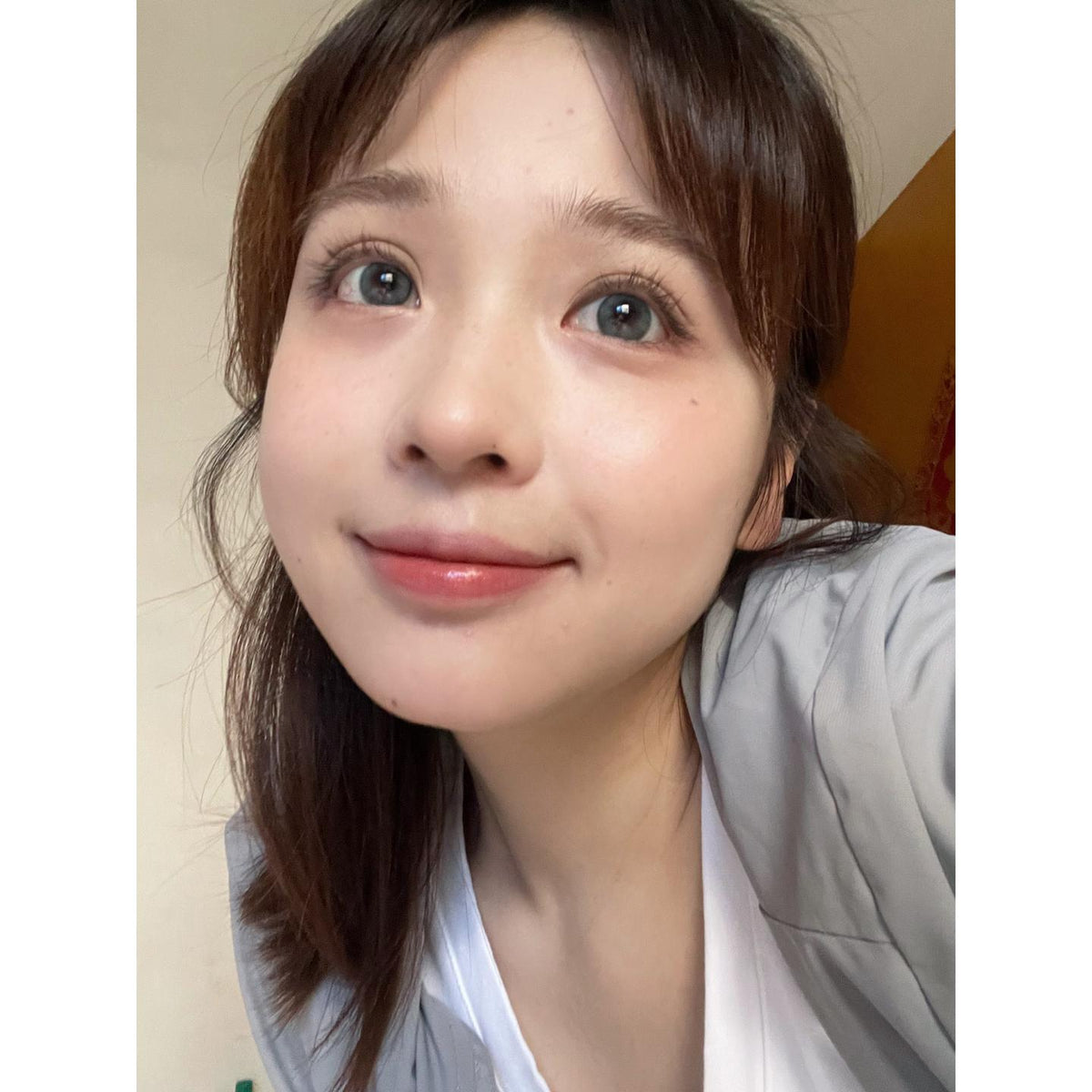 SMDNING MorningCon 14.20mm Blue Colored Contact Lenses (6 Months Wear)