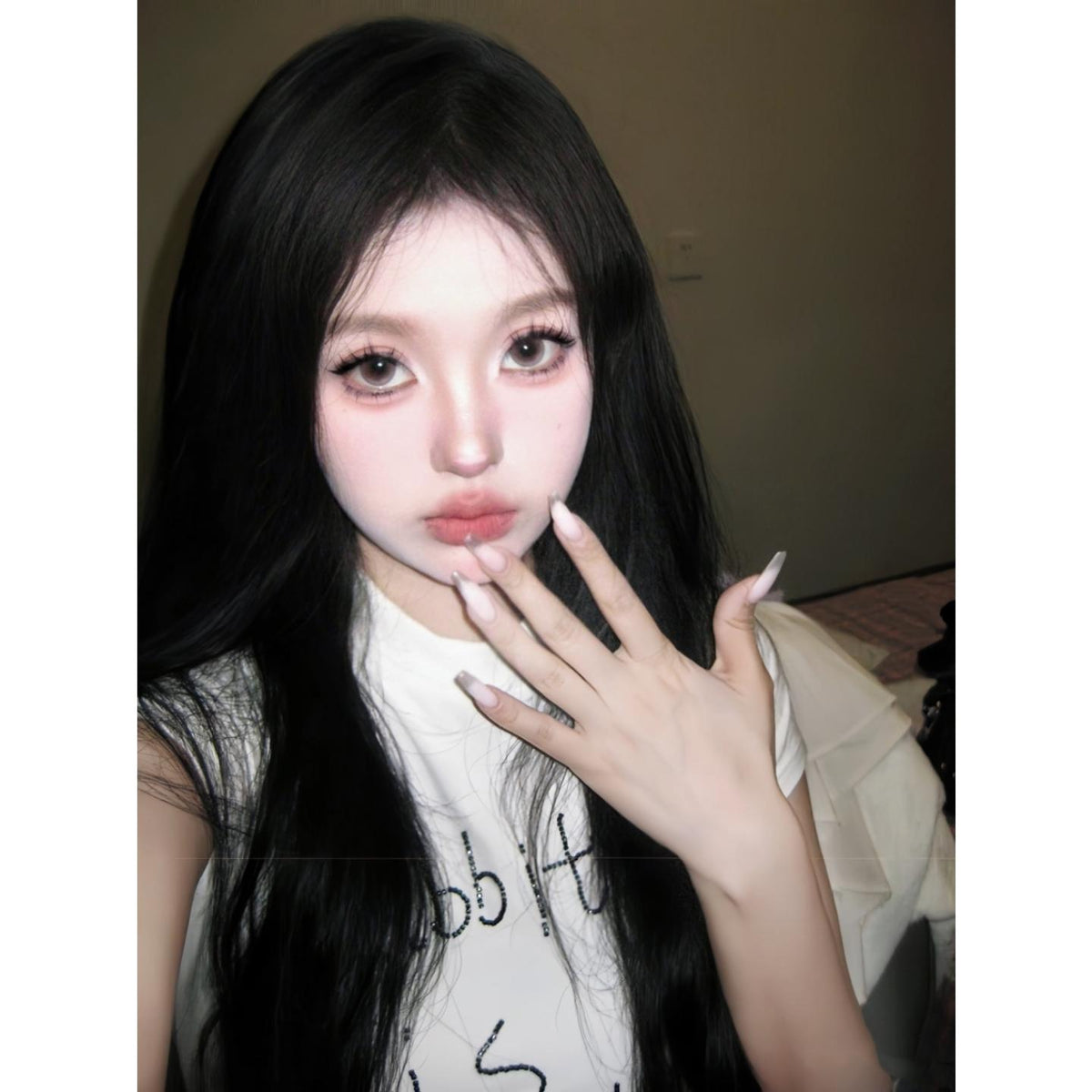 SXQWEI OVOLOOK 14.20mm Light Pink Colored Contact Lenses (6 Months Wear)