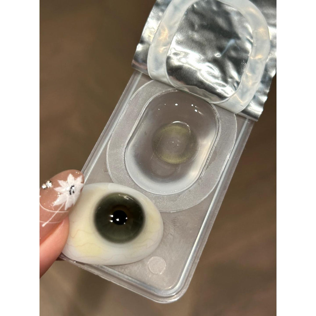 MLQCHA thestarlens คอนแทคเลนส์สี ขนาด 14.20 มม. สีเขียว (ชนิดราย 6 เดือน)