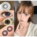 คอนแทคเลนส์สี LSHZI thestarlens ขนาด 14.50 มม. สีม่วง (ชนิดราย 6 เดือน)