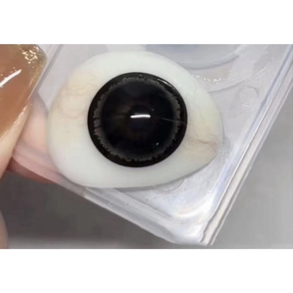 คอนแทคเลนส์สี MNHKA รุ่น Xiyoulens ขนาด 14.50 มม. สีดำ (แบบราย 6 เดือน)