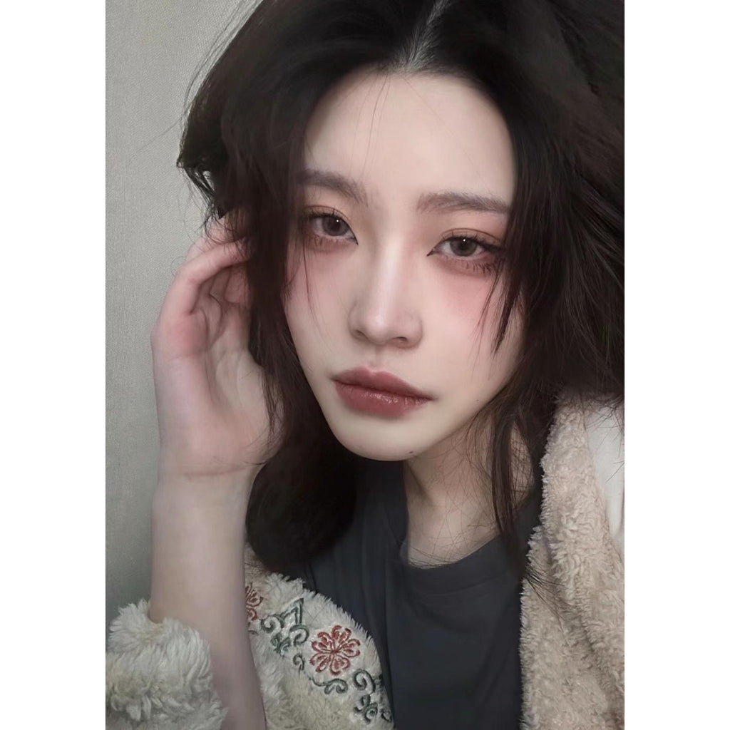 Kính áp tròng màu nâu QHPO OVOLOOK 14.00mm (Thời hạn sử dụng 6 tháng)